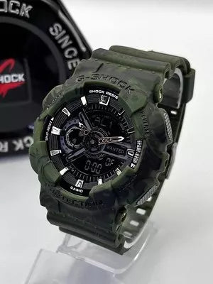 Relógio G-shock Japão Verde Militar: Estilo E Durabilidade