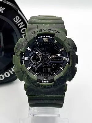 Relógio G-shock Japão Verde Militar: Estilo E Durabilidade