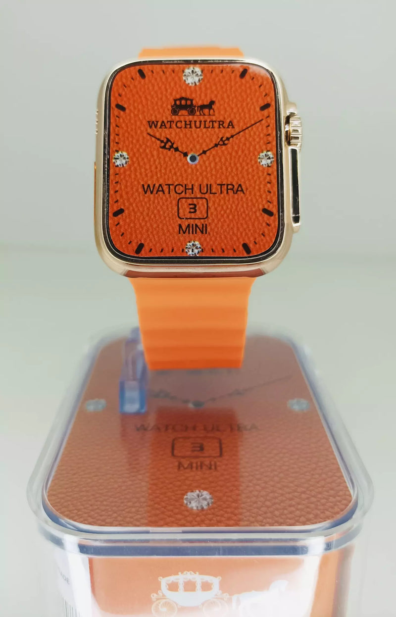 Smartwatch 8 Ultra Laranja Microwear mini 3