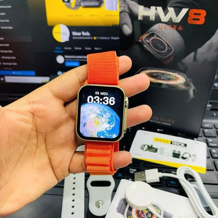 RELÓGIO SMARTWATCH ORIGINAL HW8 WATCH ULTRA